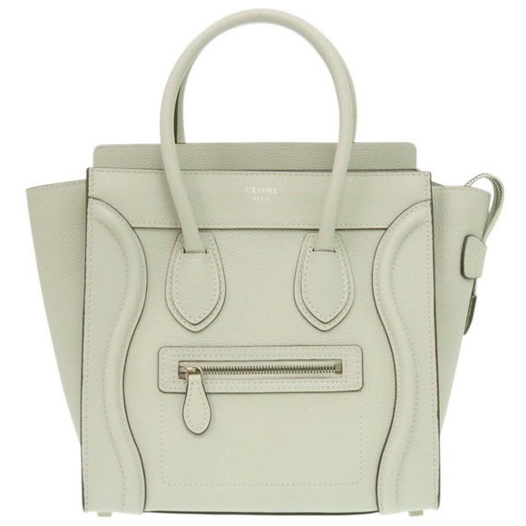 CELINE Green Leather Bag - Picture 1 of 11